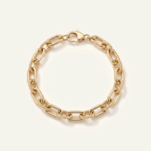 Oroventi Paperclip Link Bracelet