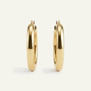 Oroventi Classic Round Hoops