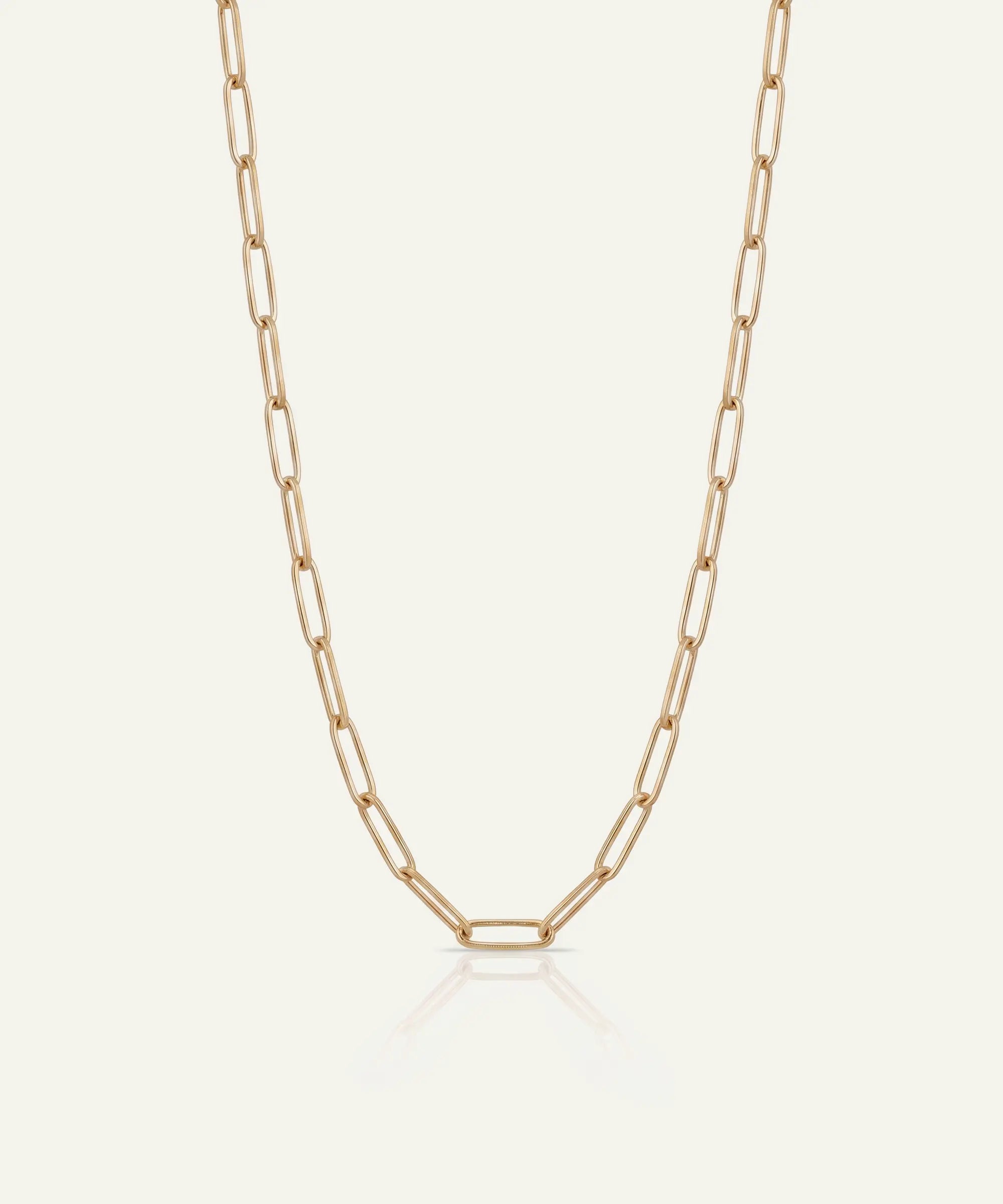 Oroventi Paperclip Chain